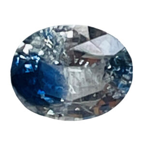 Sapphire- Bi Color White blue