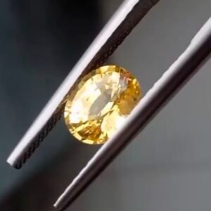 Natural Unheated Yellow Sapphire | 1.34ct
